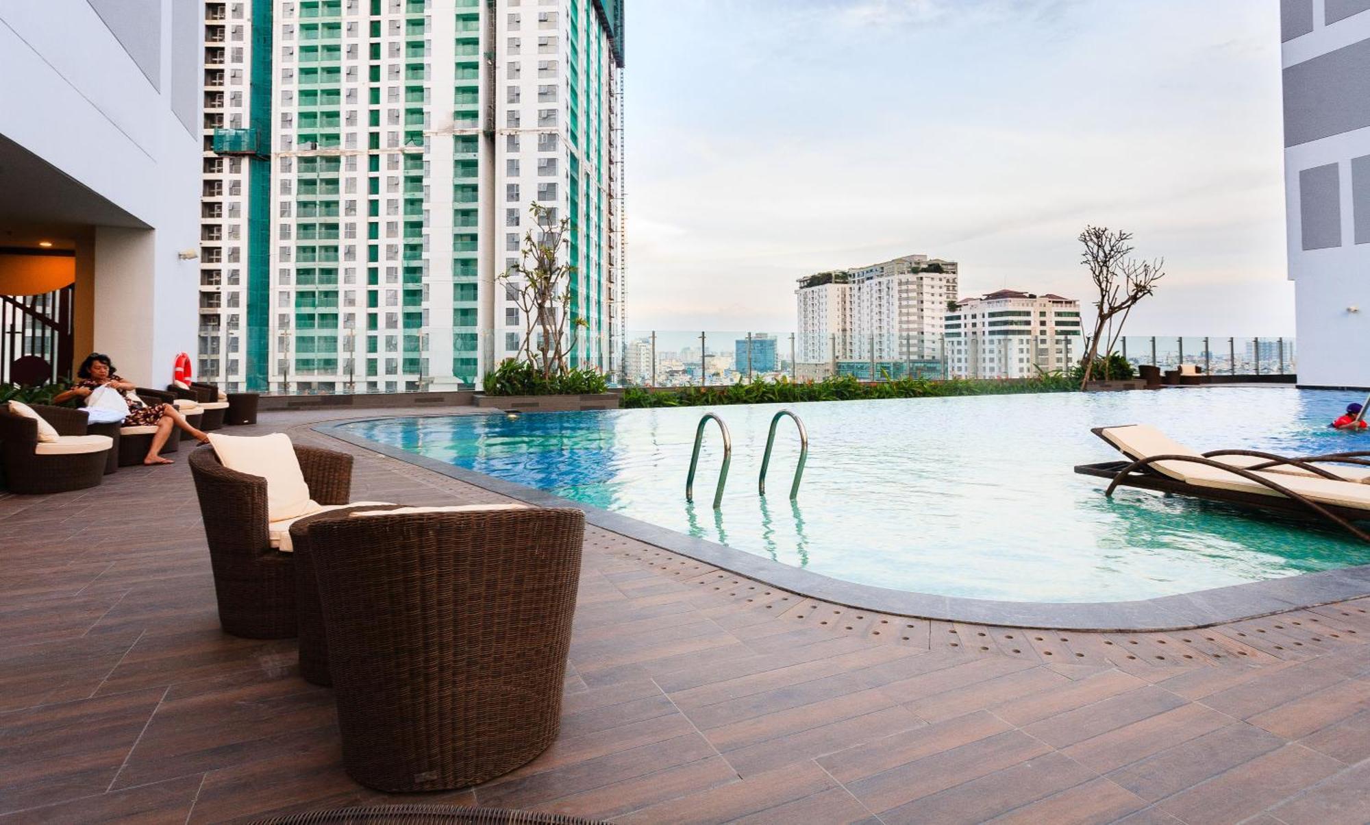 Aloha Cbd Apartment - Rivergate Tower ホーチミン市 エクステリア 写真